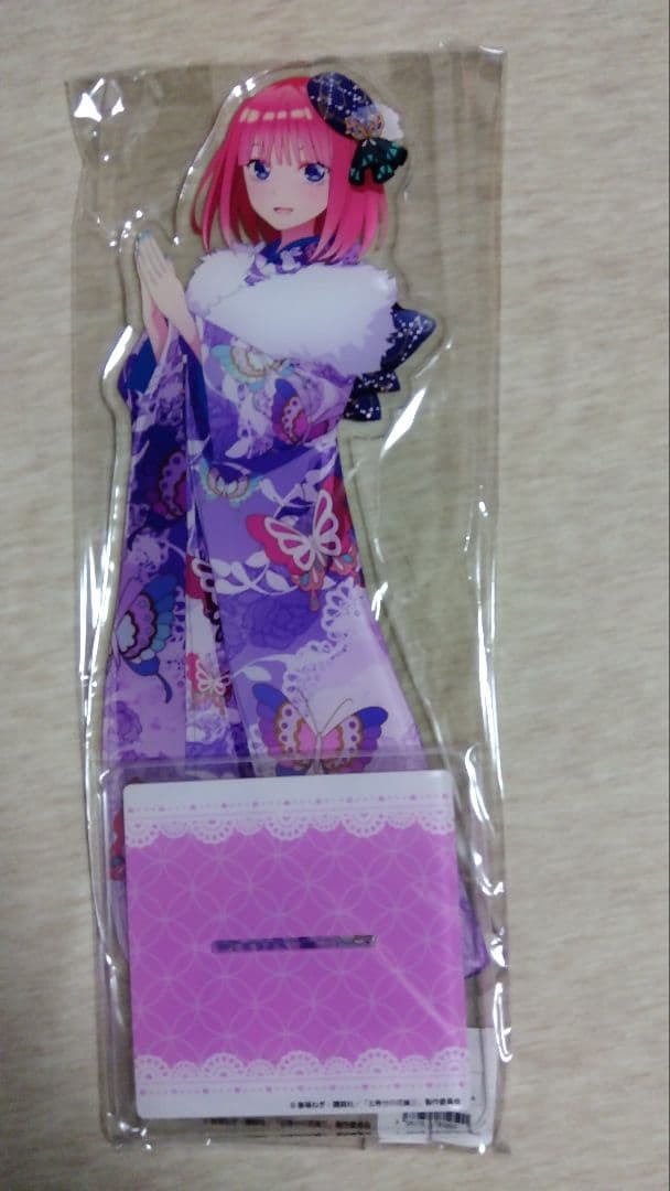 五等分の花嫁 スマイルベースカフェ 晴れ着 まとめ売り 特大アクリルスタンド