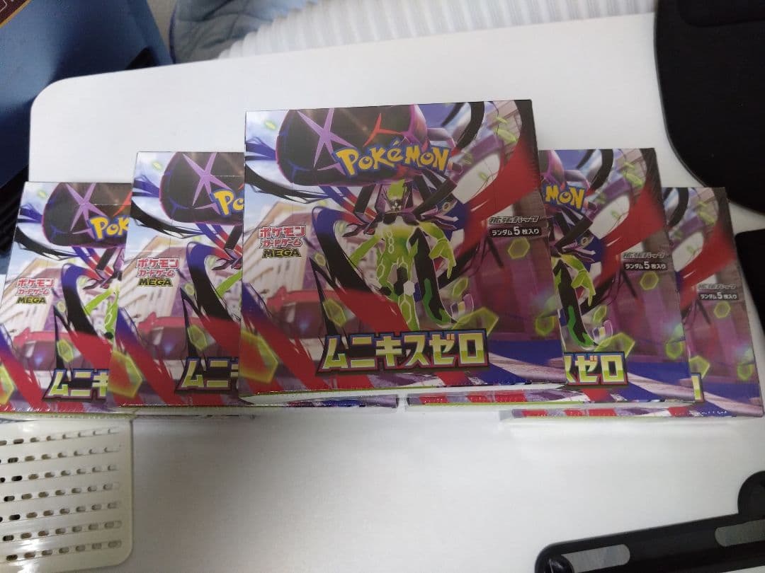 ポケモンカードゲーム ムキズゼロ ボックス 6個セット　シュリンク付き