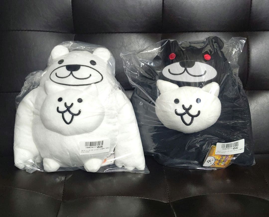 全２種にゃんこ大戦争 GBぬいぐるみ11ネコックマ&ネコブラックマ