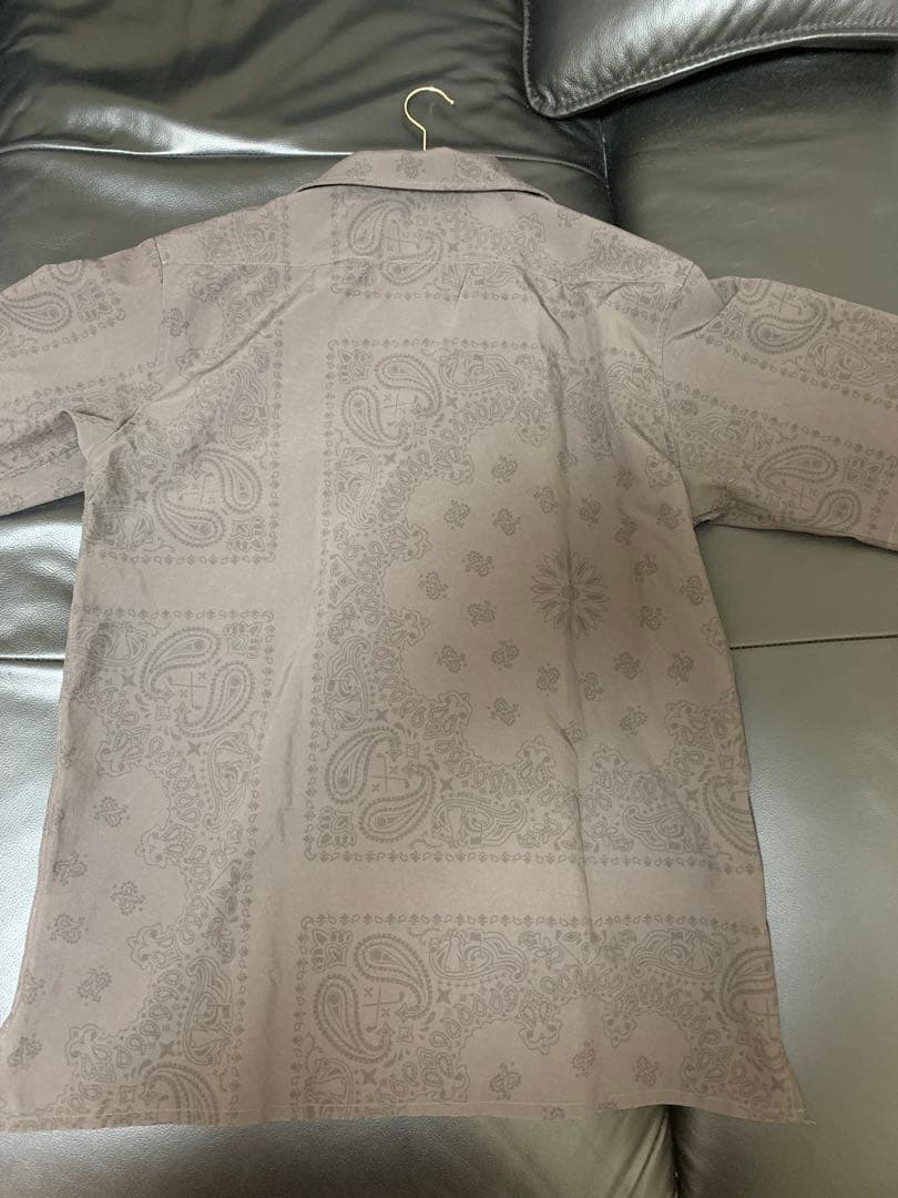 Fr2golf シャツ ペイズリー柄