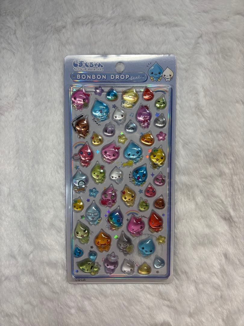 しずくちゃんシール　ボンボンドロップシール　おはじきシール　ウォーターシール
