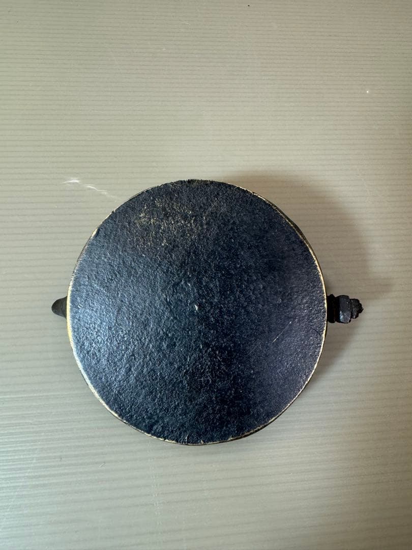 2717 銅製水滴 菊割 高岡銅器