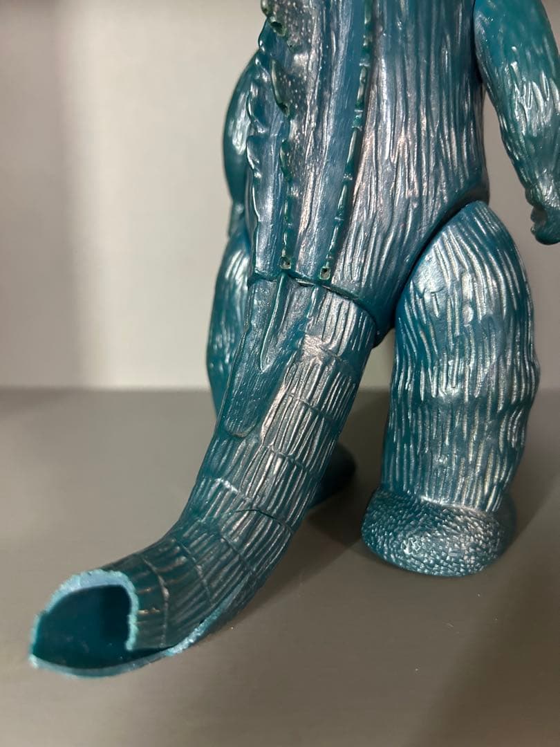 水爆大怪獣ゴジラ　ジャンク　破損　１期？　Ｊテール？　両足刻印なし足裏記名有り