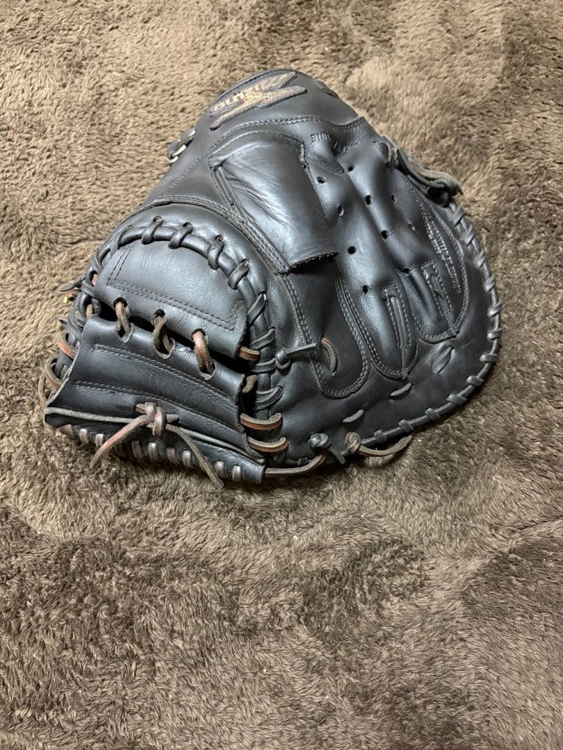 Mizuno 軟式キャッチャーミット　ブラック