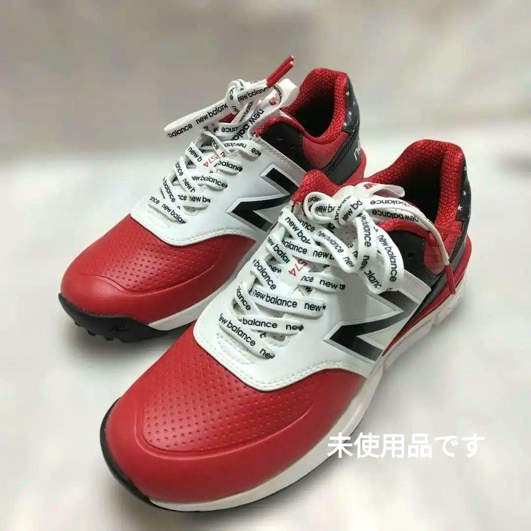週末‼️未使用品 new balanceニューバランス ゴルフシューズ 23.5