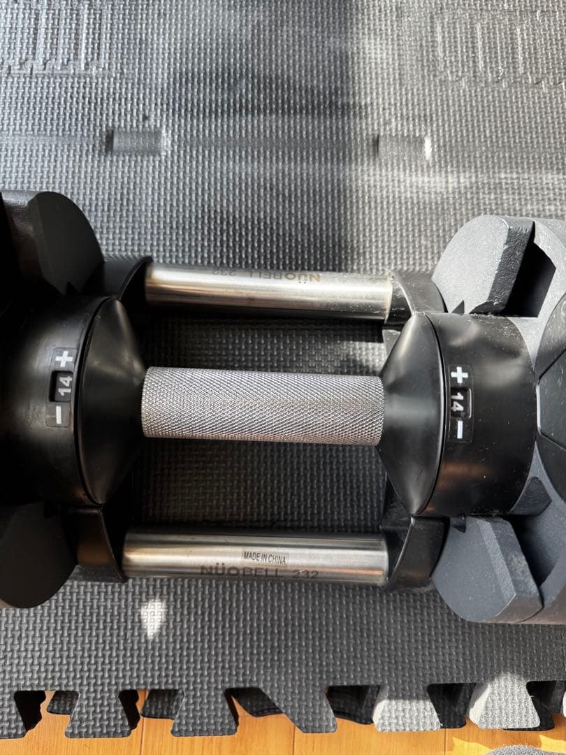 NUO アジャスタブルダンベル フレックスベル ②セット購入　32kg2㎏刻み