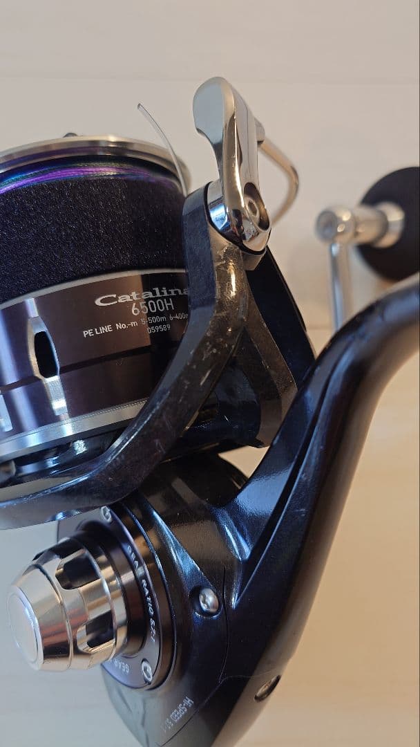 DAIWA スピニングリール キャタリナ6500H 収納ケース付き
