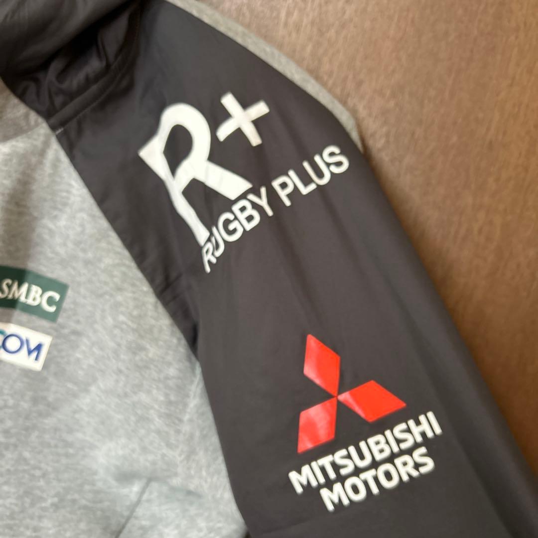 超値下げ‼️カンタベリー！スーパーラグビーロゴ入り！スウェット素材ジャンバー4L