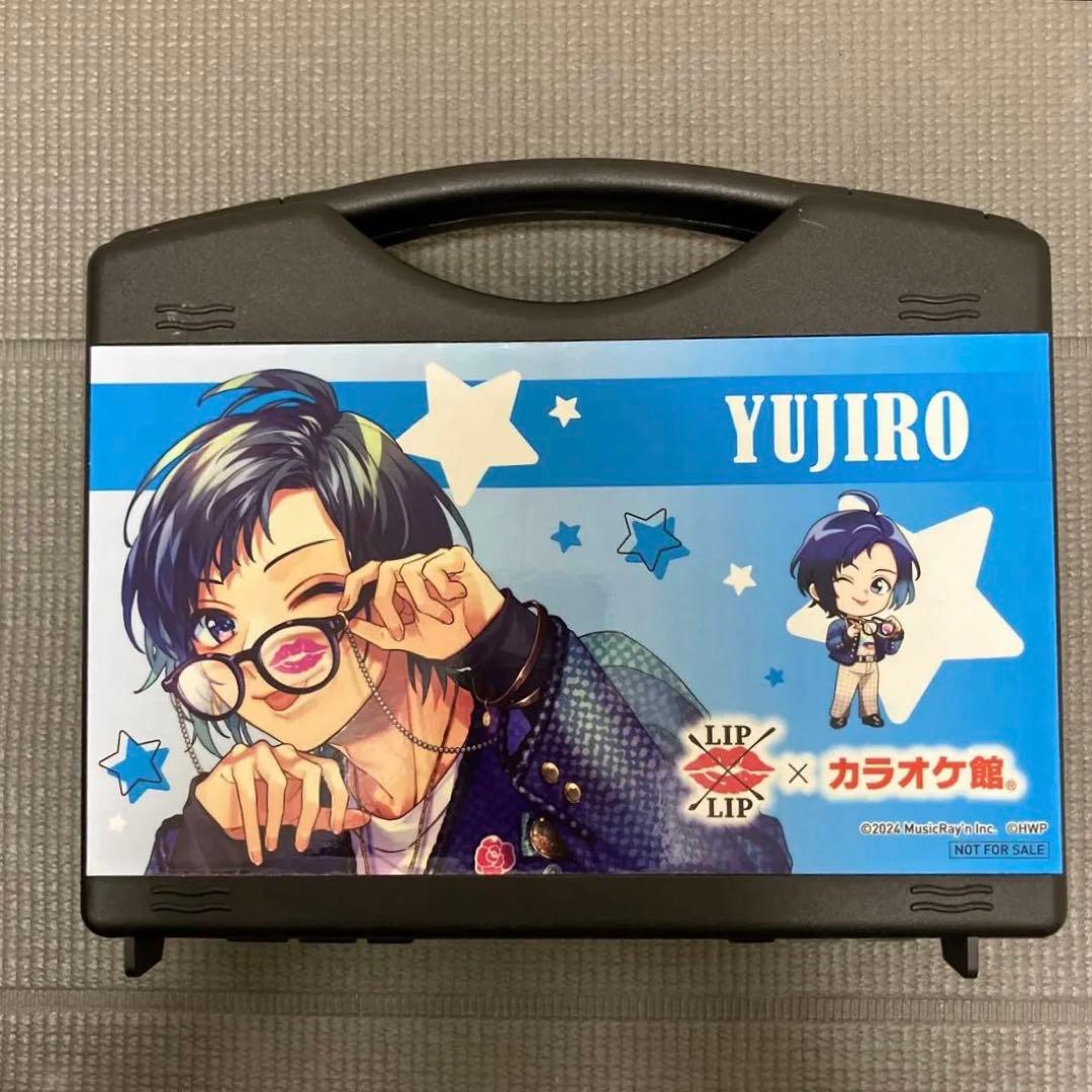 【超超激レア】「LIP×LIP」×「カラオケ館」コラボラッピングマイク（勇次郎）