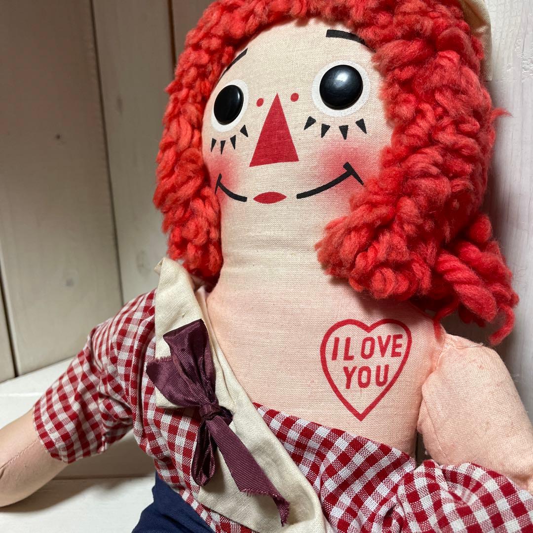 185♡ラガディ・アン＆アンディ　アンティークドール　ニッカーボッカー社製