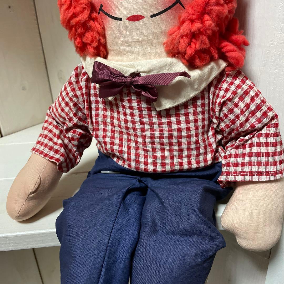 185♡ラガディ・アン＆アンディ　アンティークドール　ニッカーボッカー社製