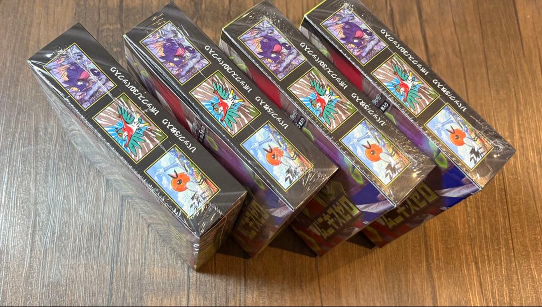 ポケカ ムニキスゼロ 4box シュリンク付き