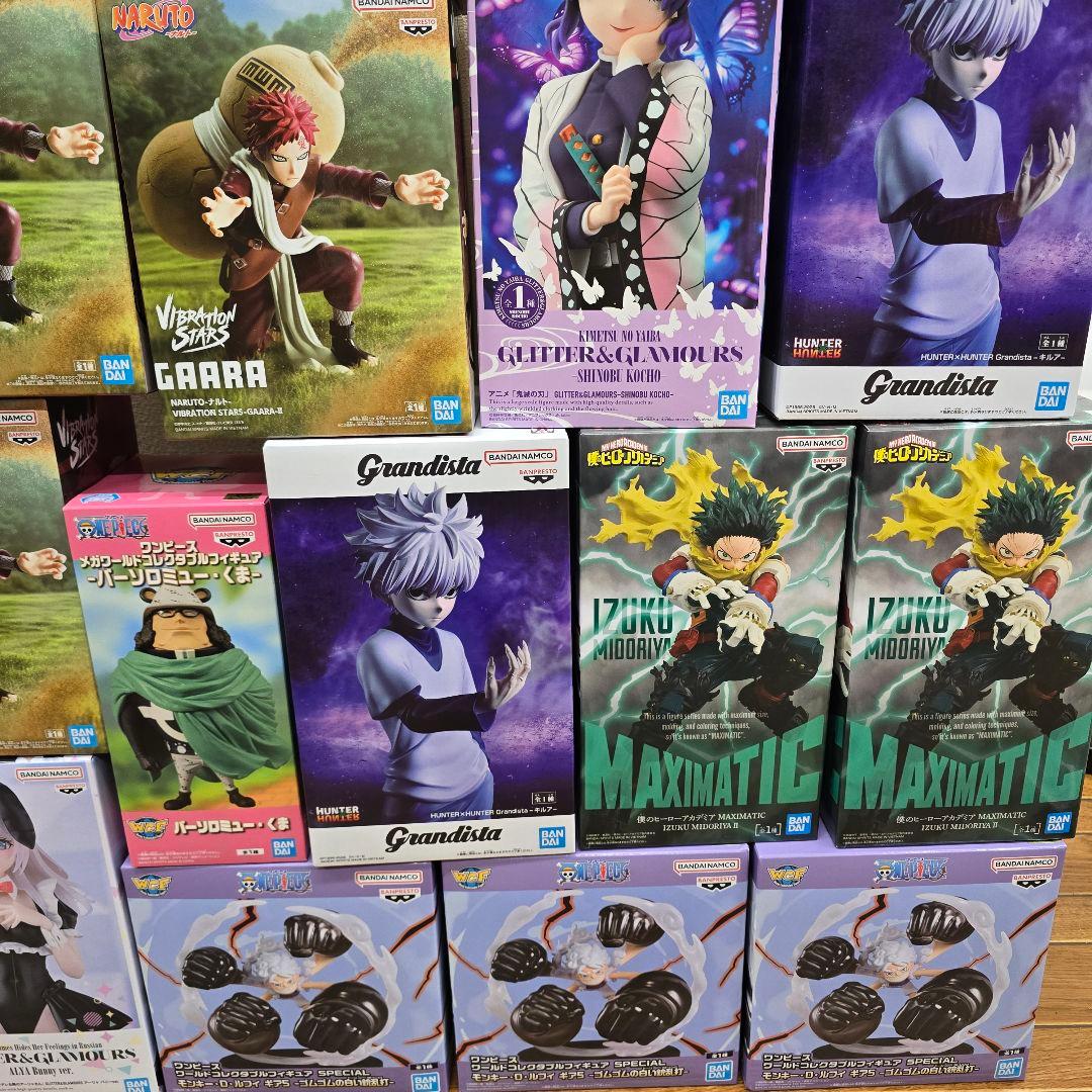 新品未開封 最新 プライズフィギュア まとめ売り 21個 まとめ売りセット