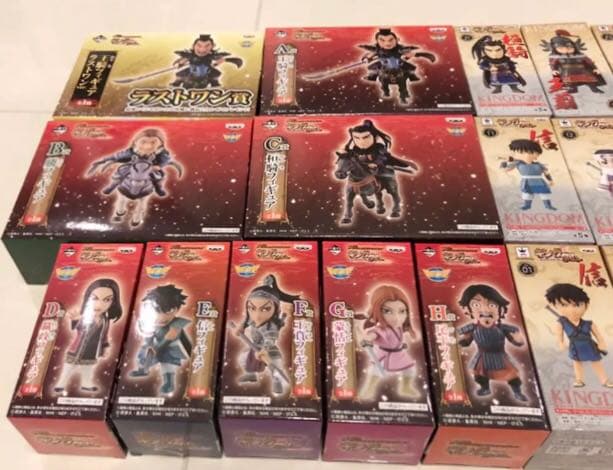 新品箱未開封❗️キングダム ワールドコレクタブルフィギュア39種フルコンプ！
