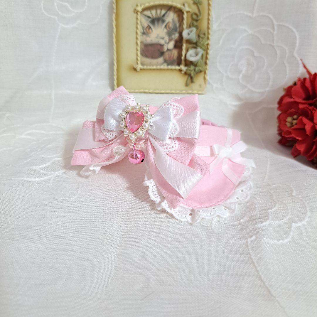 バレンタインBOX()わんちゃん猫ちゃん用襟付き首輪