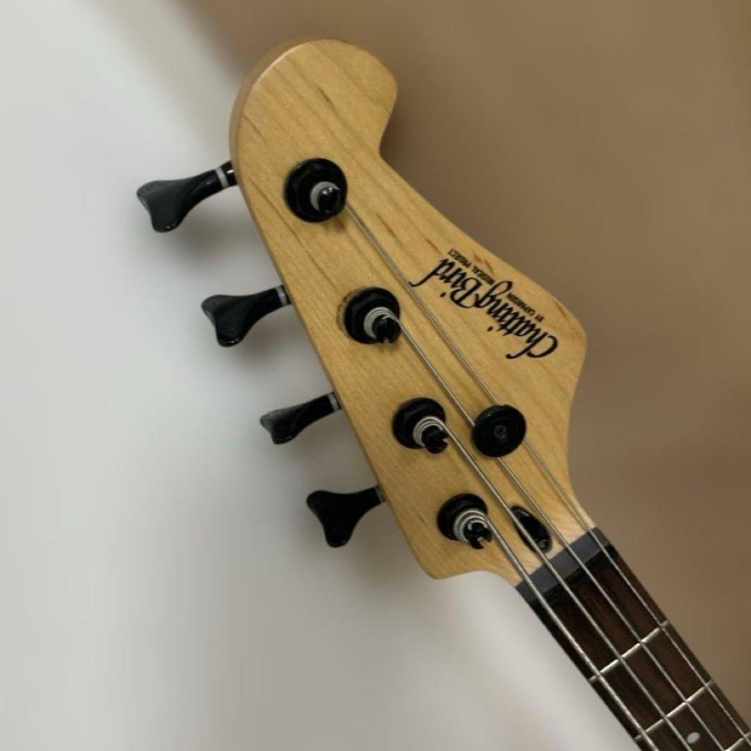 【美品】カッティングバード エレキベース ブラックCHATTING BIRD