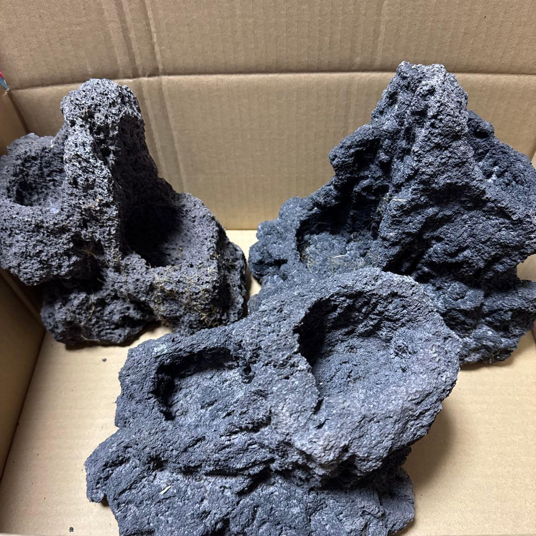 s*様 ADA雲山石3つセット