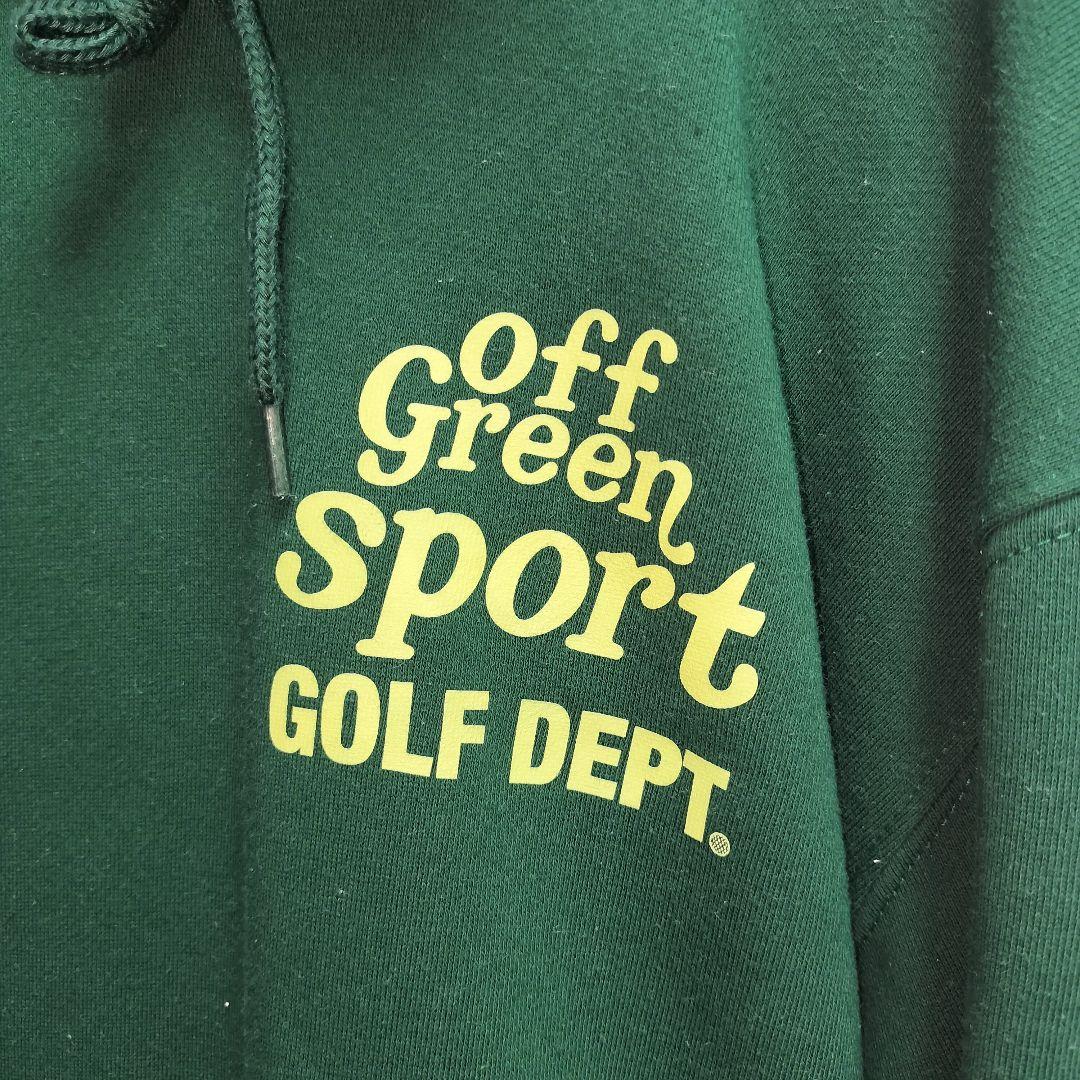 現行モデル offgreen GOLF DEPT.dark green パーカー
