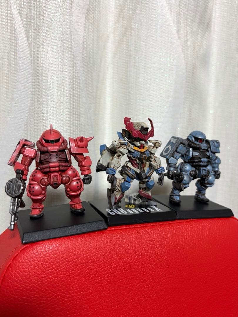 ガンダムコンバージ　ジークアクスセット　リペイント品