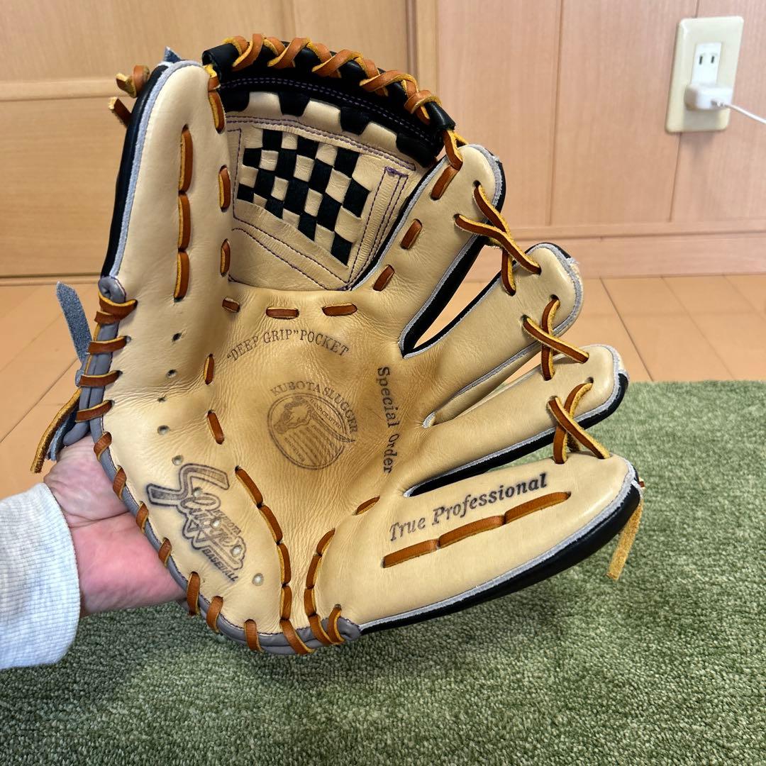 野球　グラブ　久保田スラッガー　オーダー　軟式用　内野用