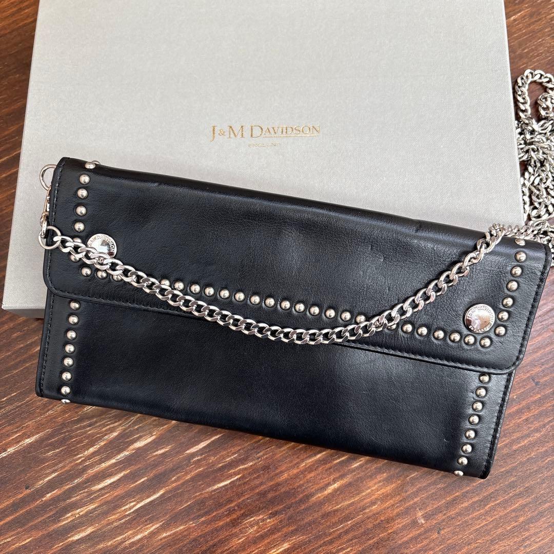 J&M DAVIDSON（ジェイ&エム デヴィッドソン）スタッズ トラベルポーチ