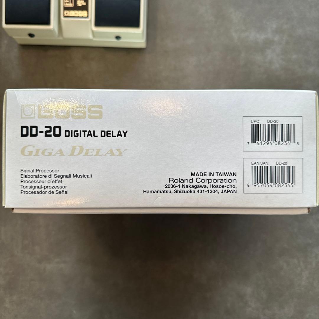 【動作確認済み・取説・箱付き】BOSS DD-20 デジタルディレイ