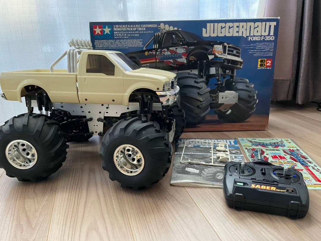 田宮模型 電動ラジコンカー　ジャガノート箱説付