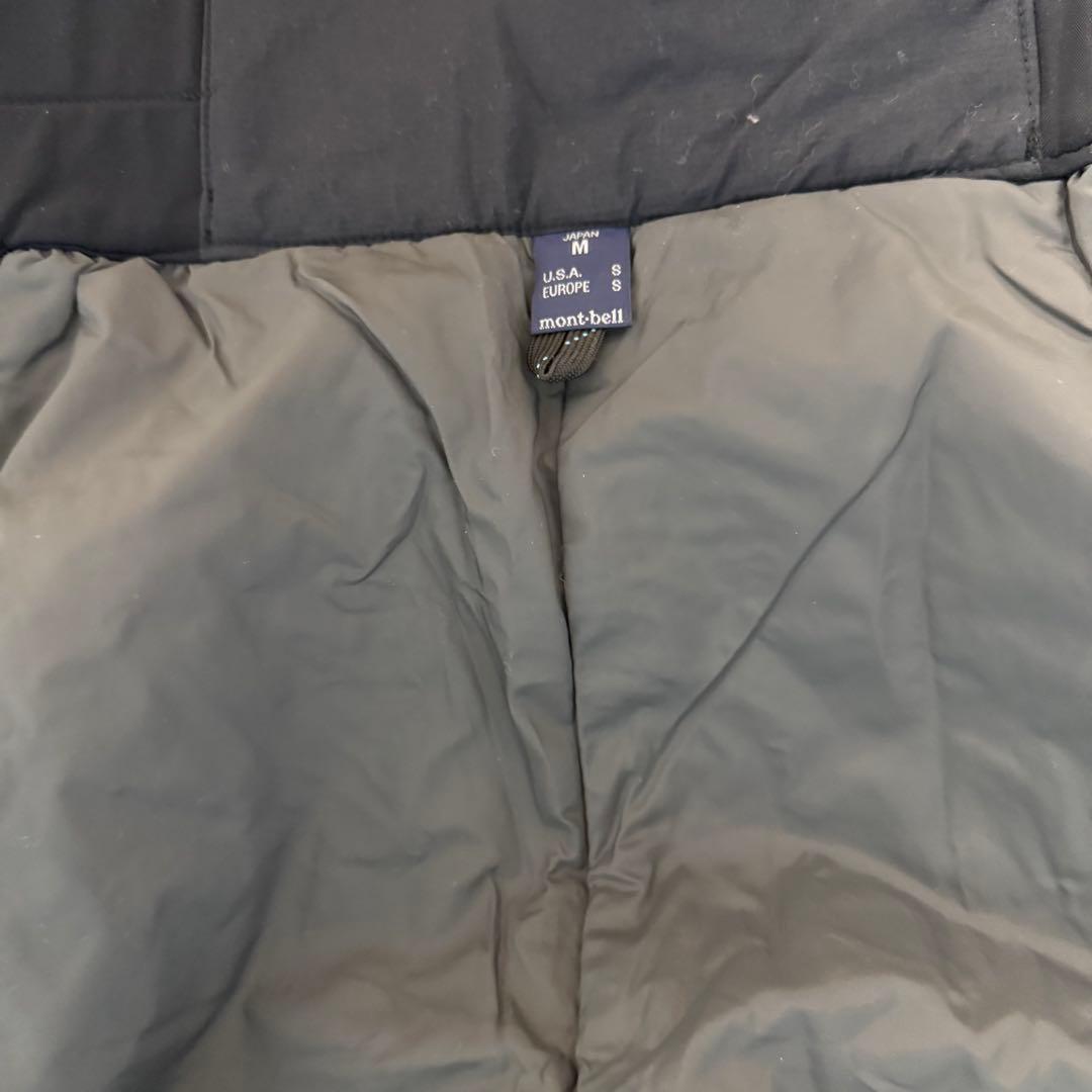 モンベル montbell スーパーハイドロブリーズ インシュレーテッドビブ