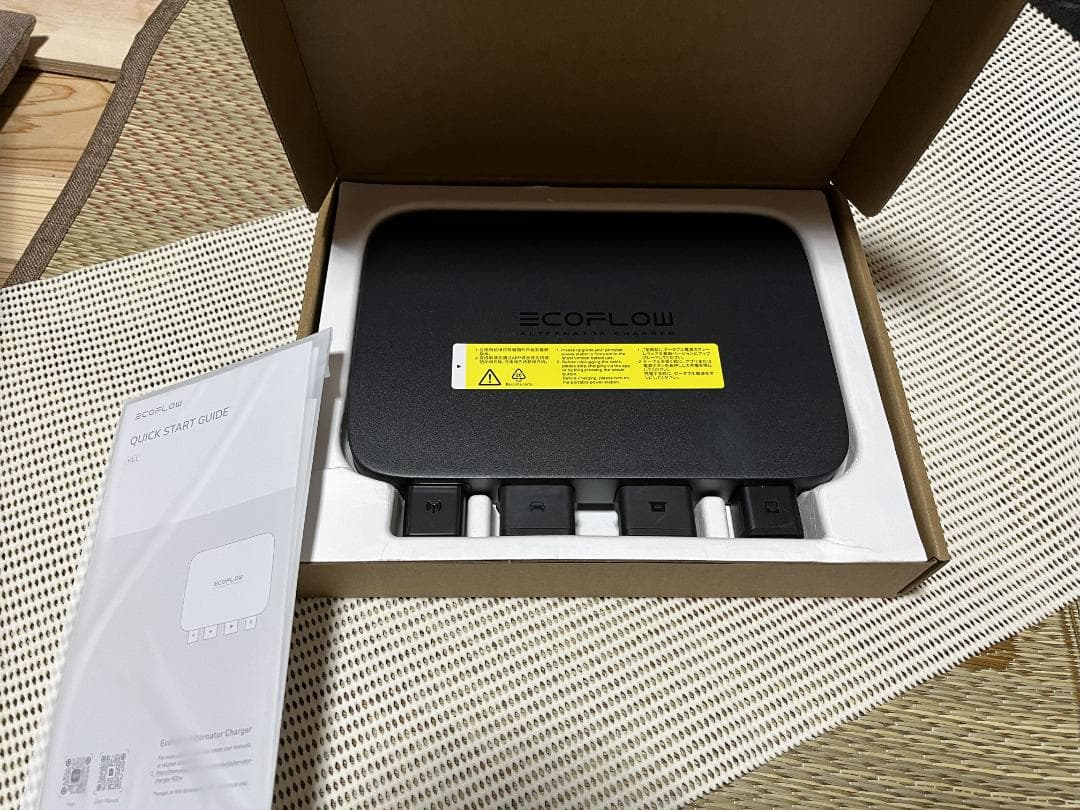 EcoFlow 800w オルタネーターチャージャー（XT60ケーブル）