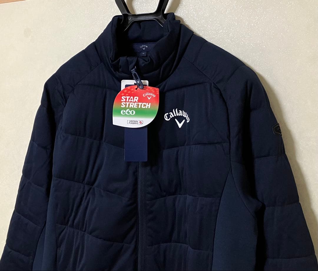 キャロウェイ メンズ 中綿 フリース ハイブリッド ブルゾン 未使用タグ付 M