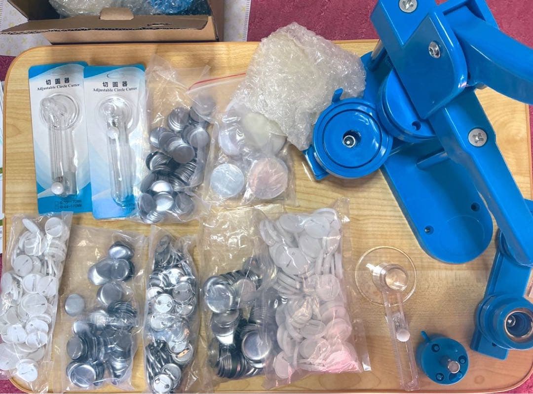 缶バッジメーカー本体＋α