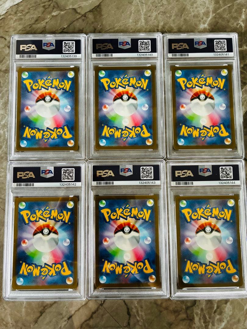 【PSA10、9】 【連番】 マクドナルド ハッピーセット プロモ 6枚セット