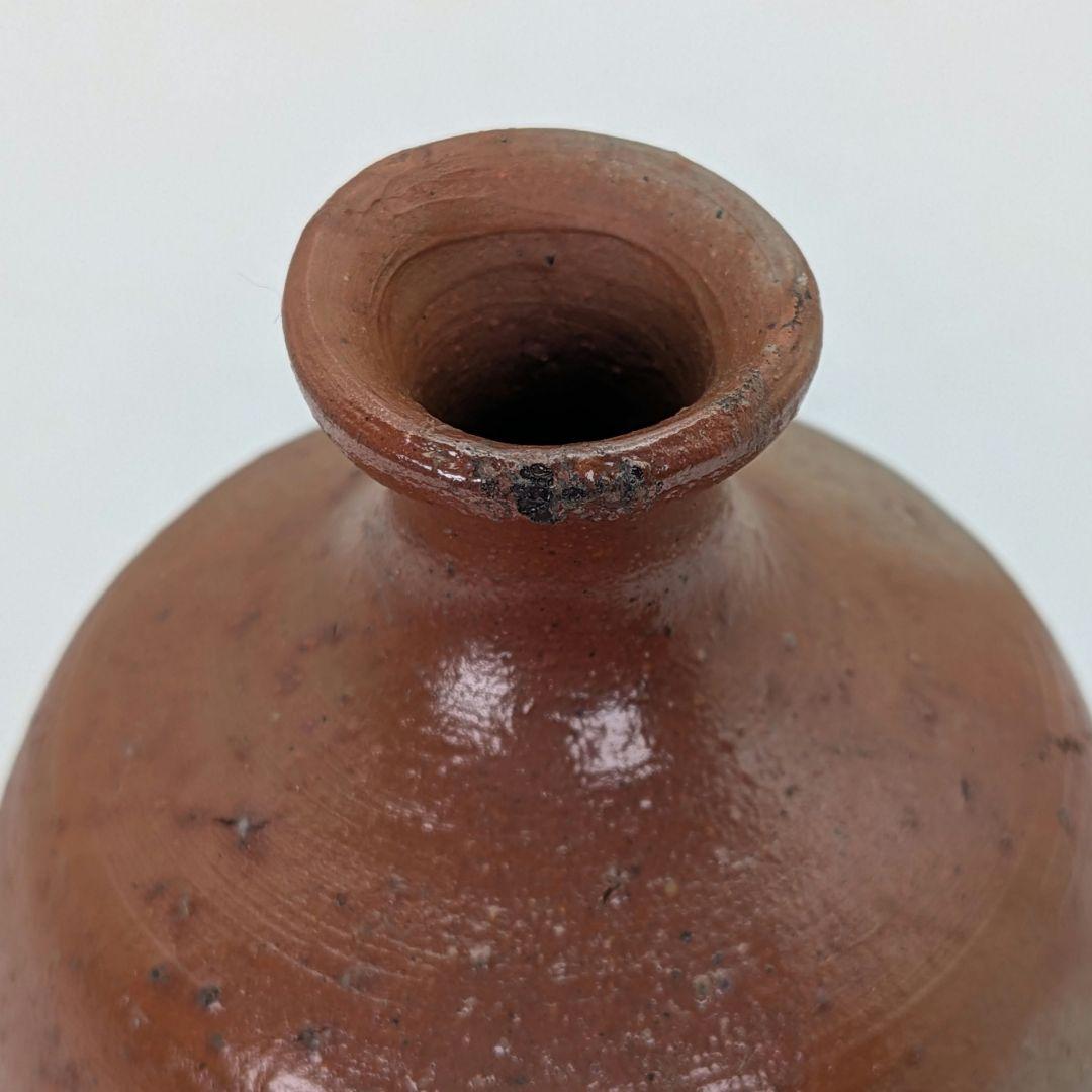 岡山県重要無形文化財 藤原建 備前焼 緋襷徳利 共箱合布 とっくり 酒器 食器