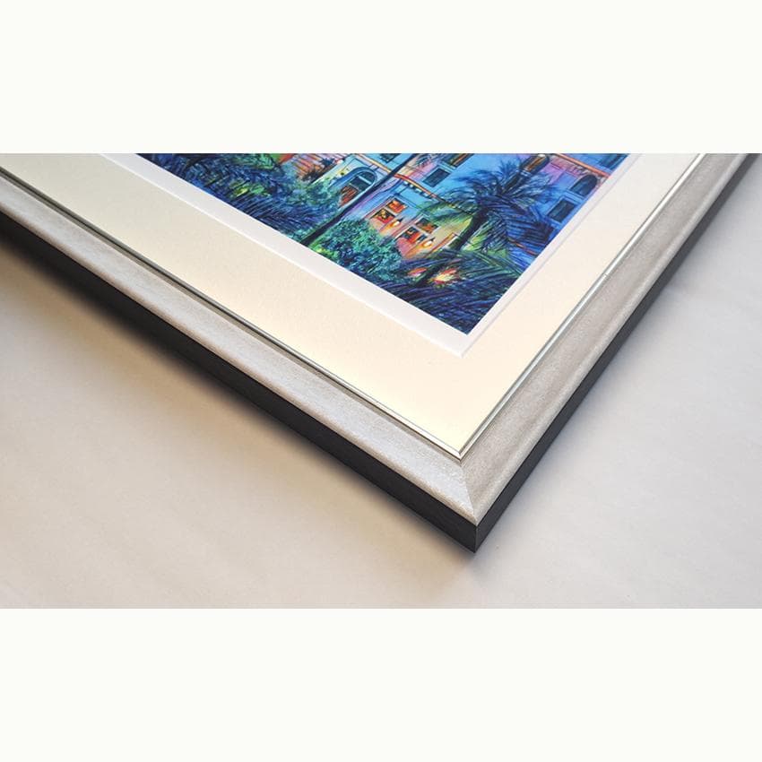 ニース　南フランス コートダジュール　ヨーロッパ　絵画　風景画　アクリル画