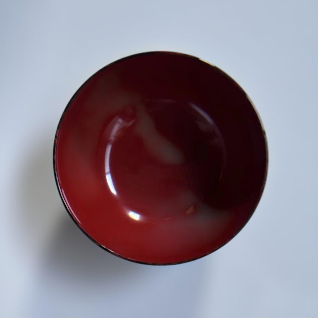 ✴︎自宅蔵出し・津軽塗・汁椀揃5客セット木箱入り・新品未使用✴︎