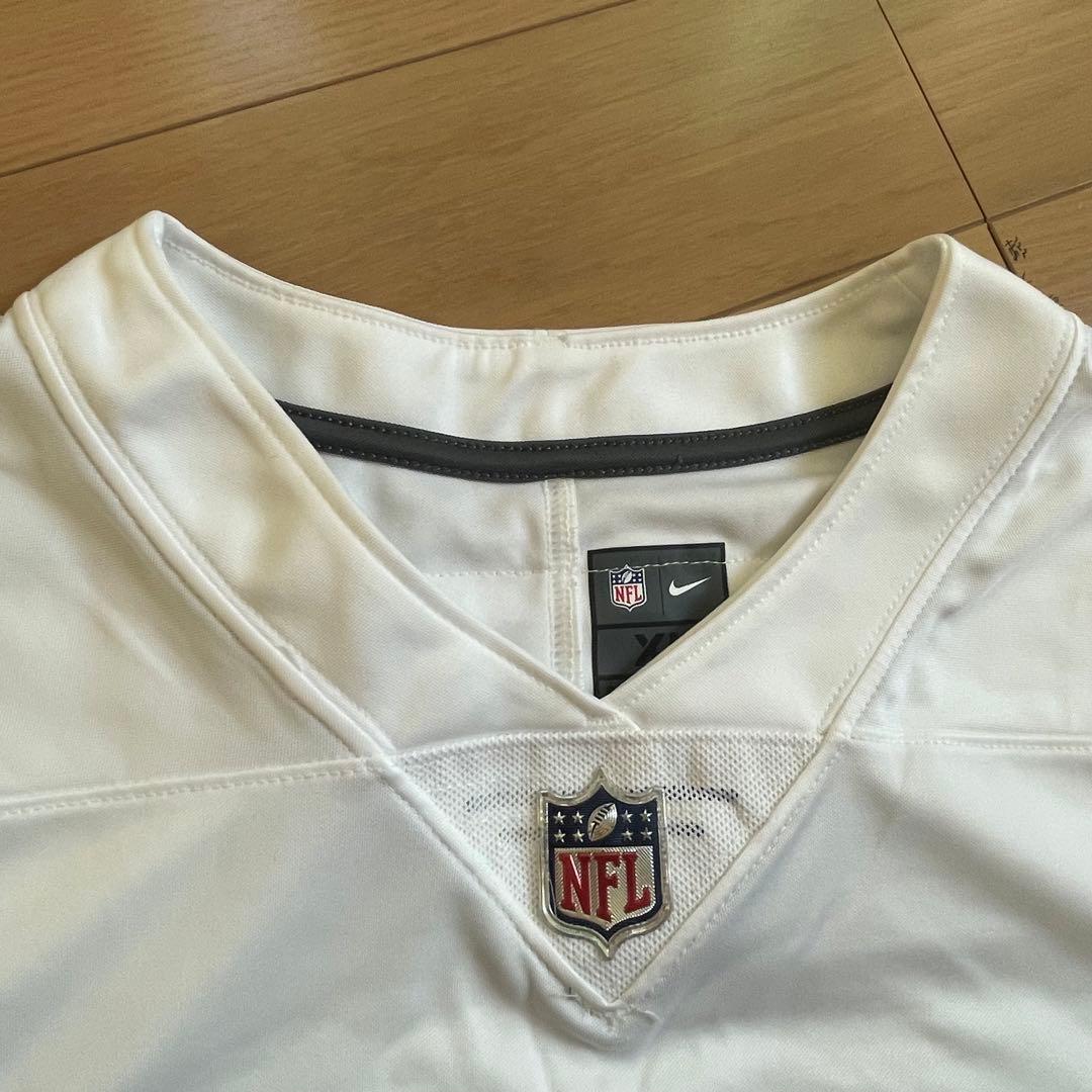 アメフト　レイダース　ジョシュジェイコブス　リミテッド　28番　白　XL