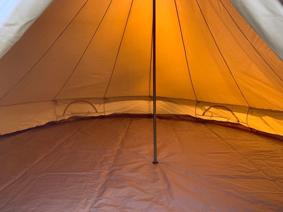 キャンバスキャンプ　シブレー500 プロテック　ベル型　テント　キャンプ