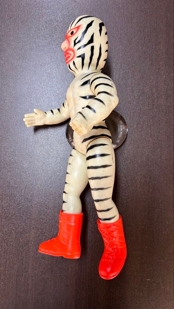 グレートゼブラ　タイガーマスク　ソフビ　フィギュア