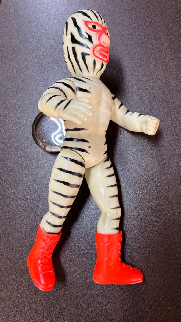 グレートゼブラ　タイガーマスク　ソフビ　フィギュア