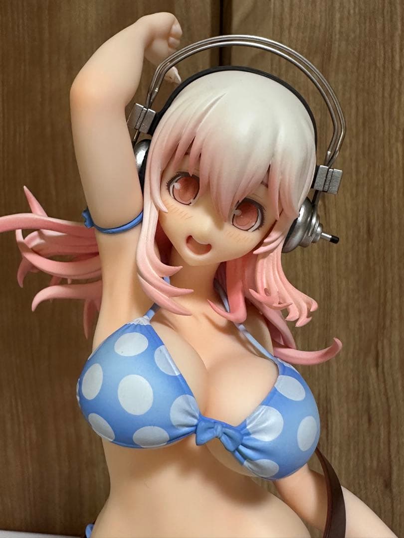 【中古美品】すーぱーそに子 ロックンロール バレンタイン 1/6 フィギュア