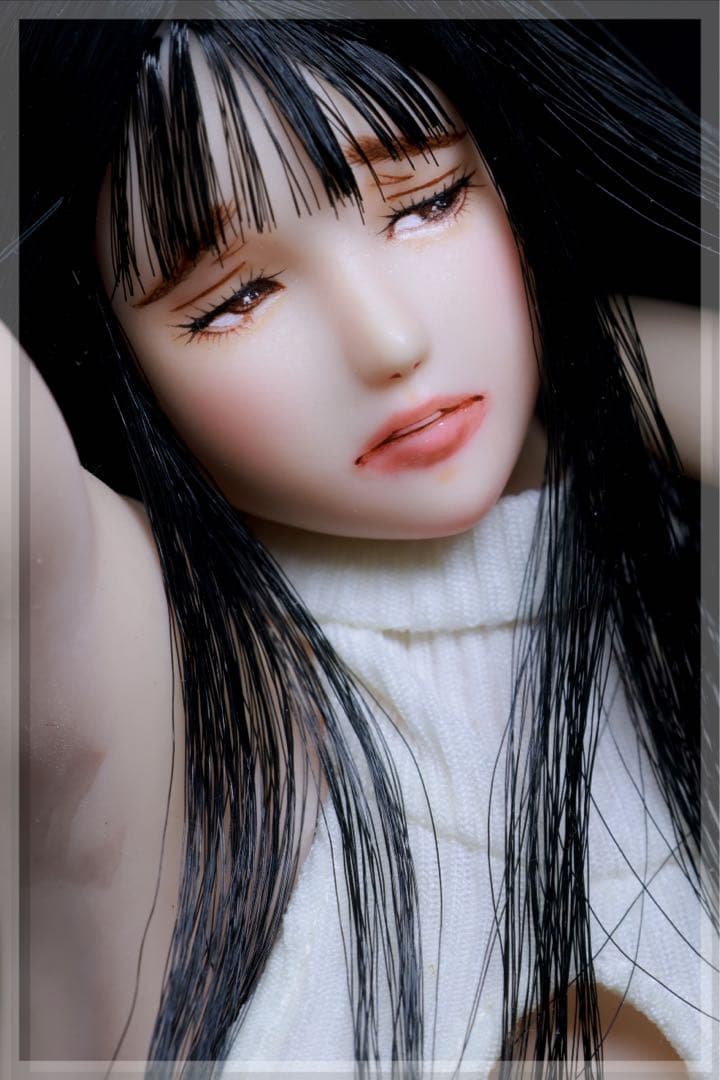 ♪♪ 1/6 　ドール カスタムドールヘッド　1758　艶羽（あでは）　♪♪