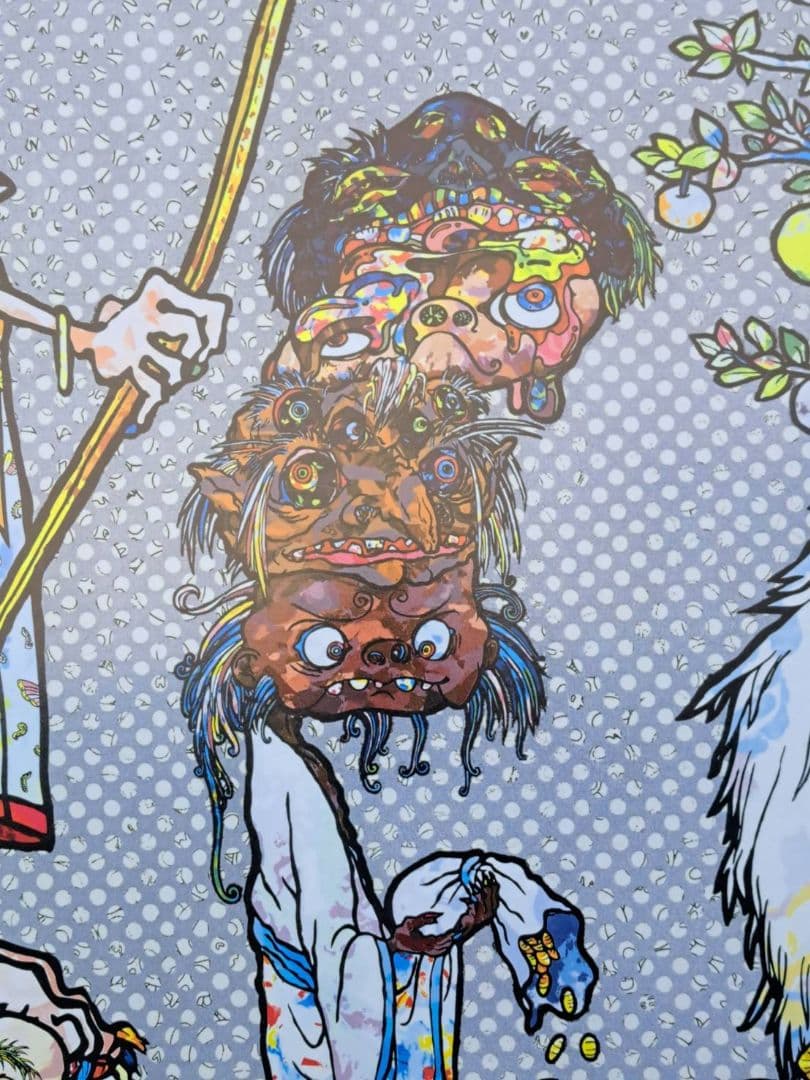 村上隆　魂の譲渡　ポスター　アート　人気画家　(草間彌生　奈良美智)