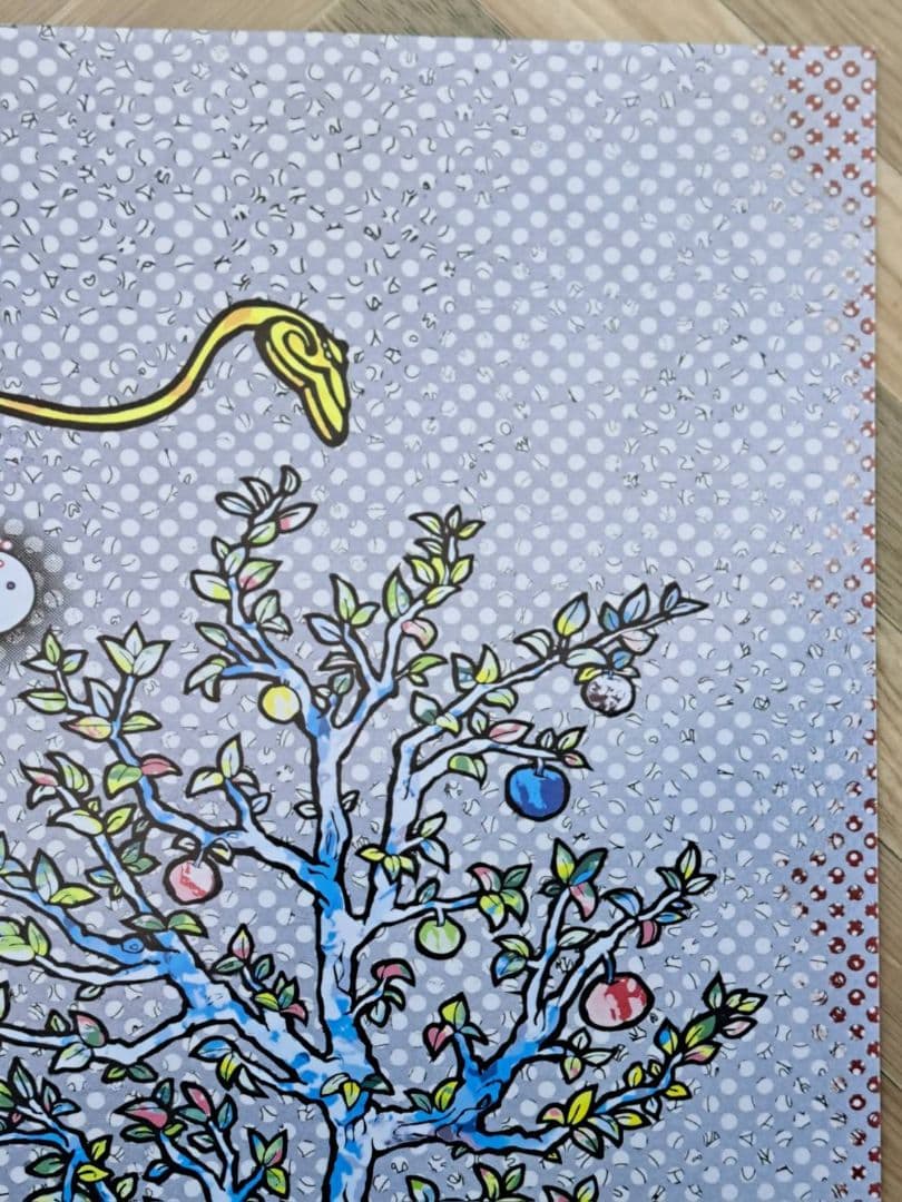 村上隆　魂の譲渡　ポスター　アート　人気画家　(草間彌生　奈良美智)