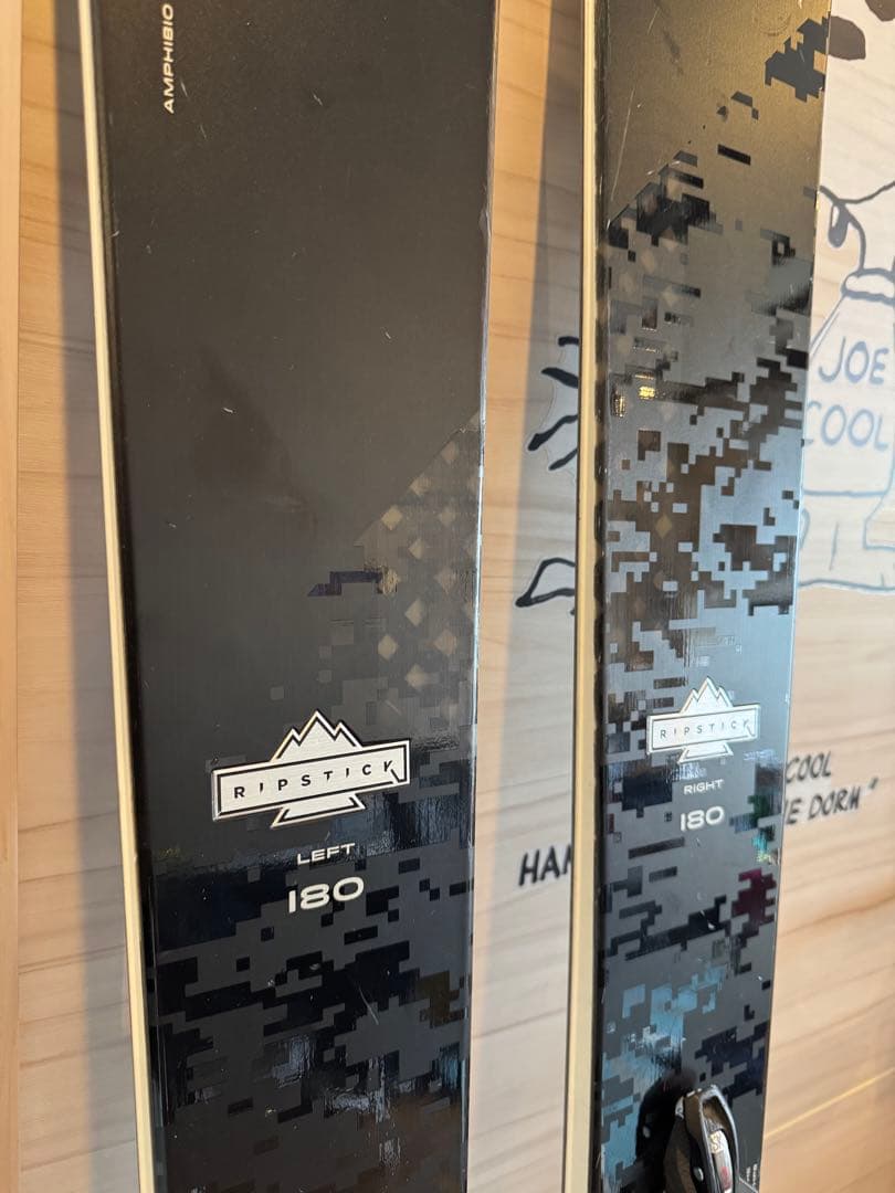 Elan Ripstick 106 スキー 板 BLACK EDITION