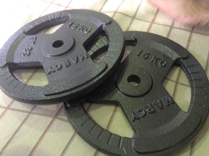 東大阪 引取りok! 15kgプレート×2枚 セット