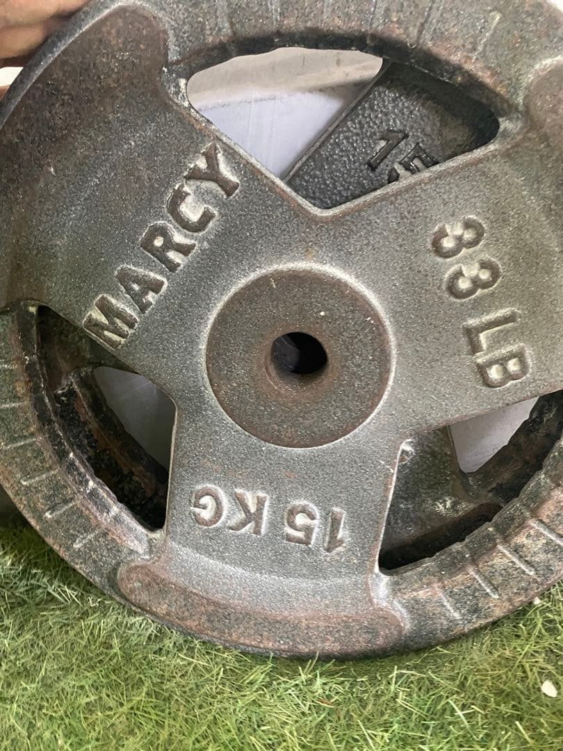 東大阪 引取りok! 15kgプレート×2枚 セット