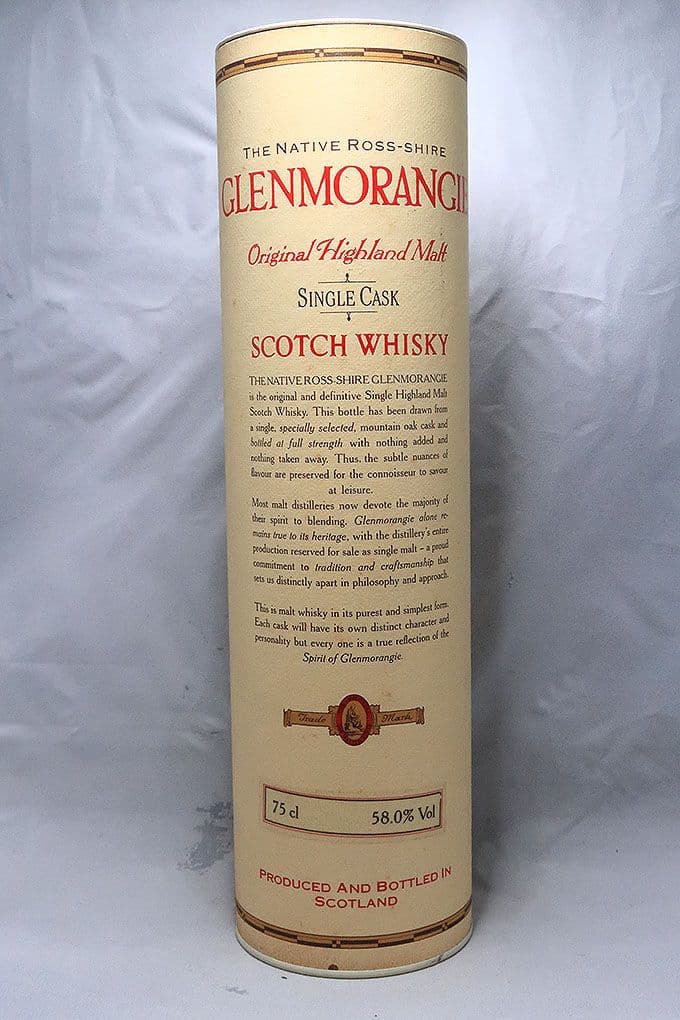グレンモーレンジ１９８２ １０年 ナチュラルカスクストレングス