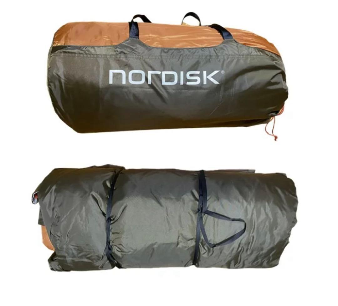 設営1回のみの美品 ノルディスク レイサ4 カシューブラウン