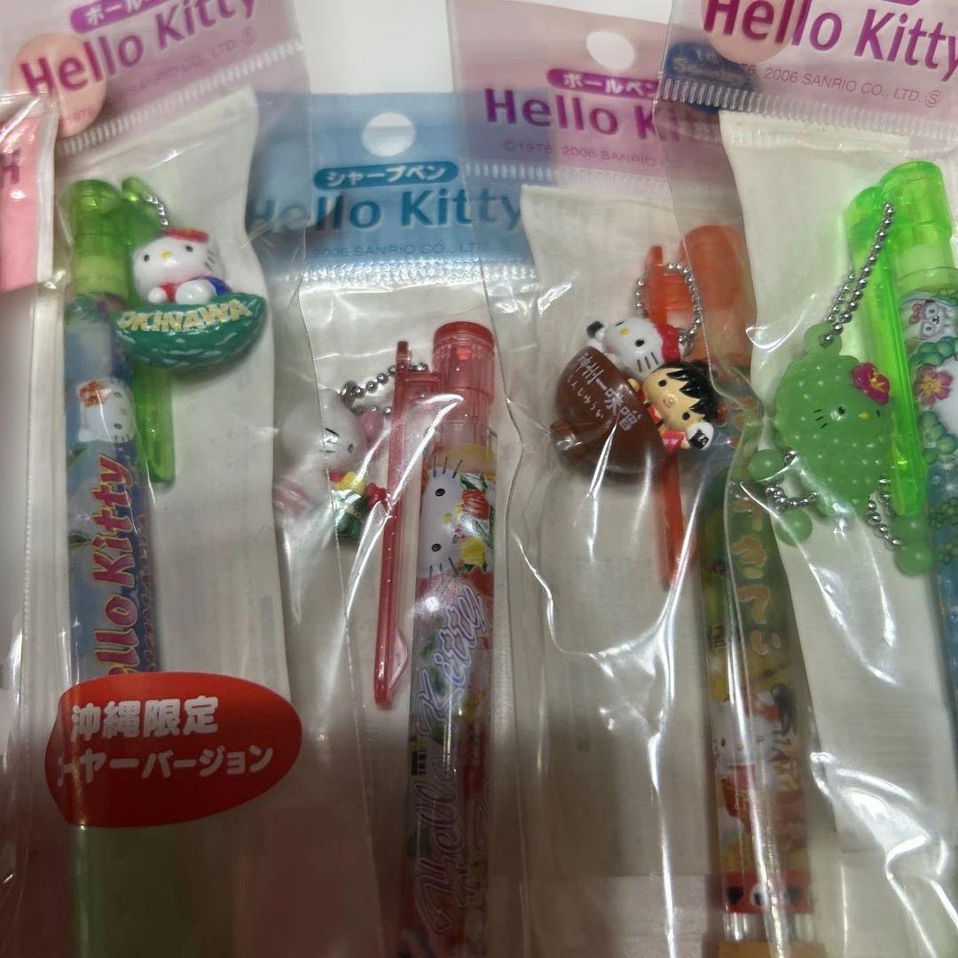 地域限定キティ　ボールペンシャーペンセットご当地キティサンリオキティちゃん10本