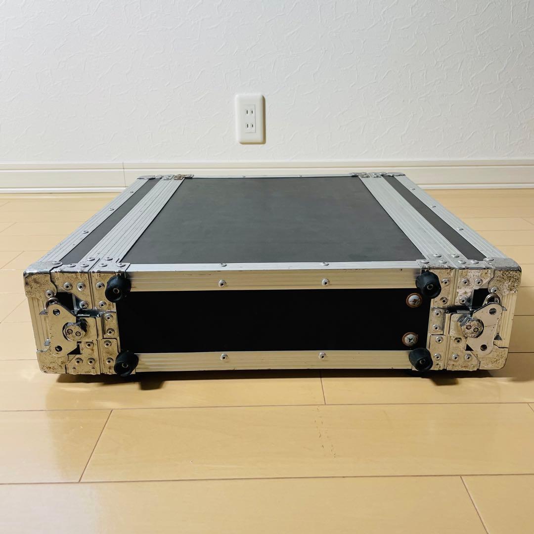 ラックケース 2U 機材用　ギター　ベース